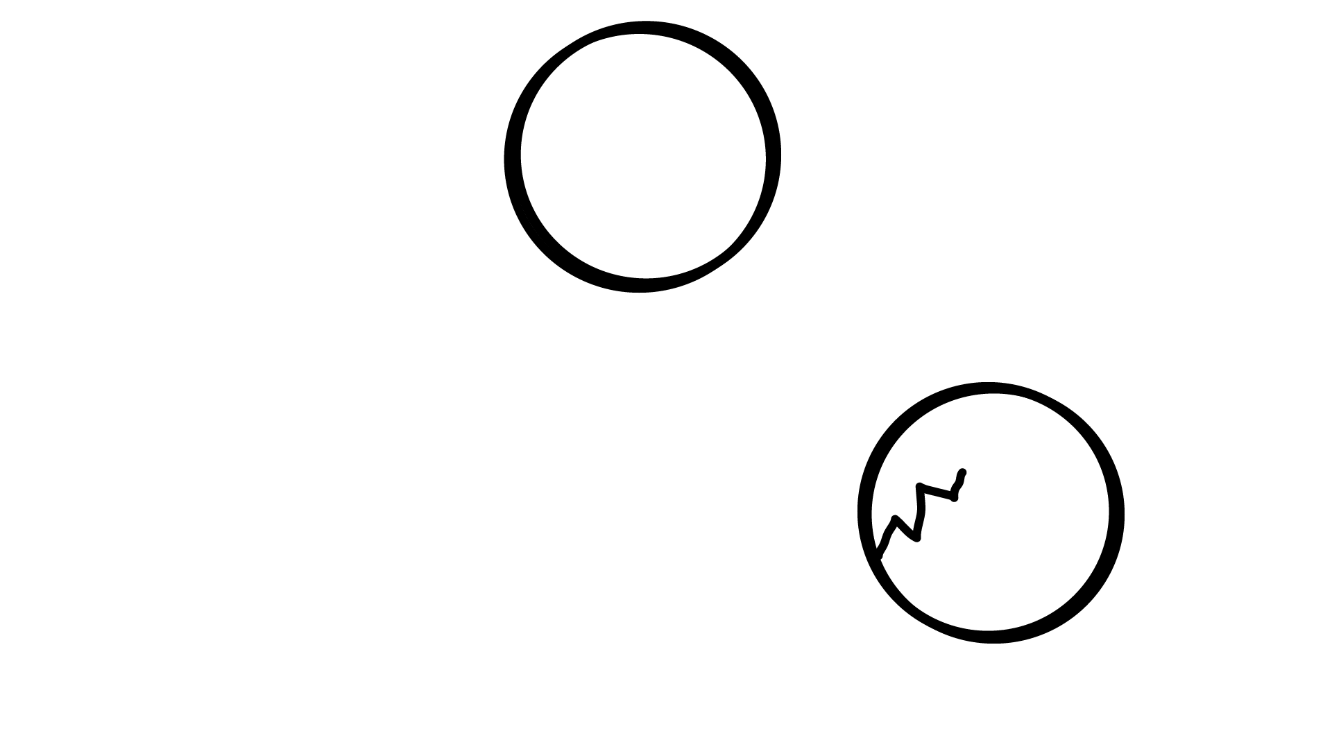 Three Circles illustration, step 4